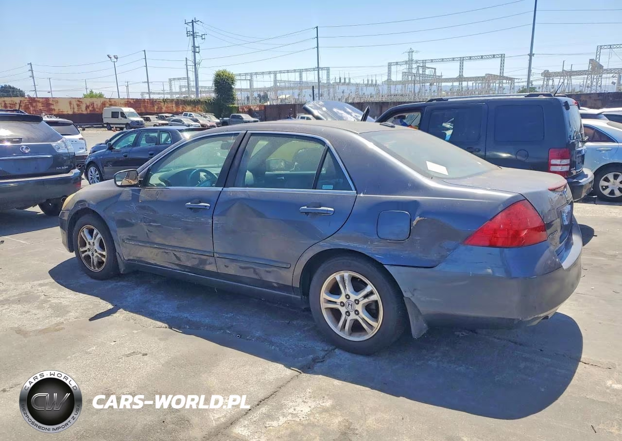 2007 Honda Accord Ex VIN:1HGCM56857A218503 - 2