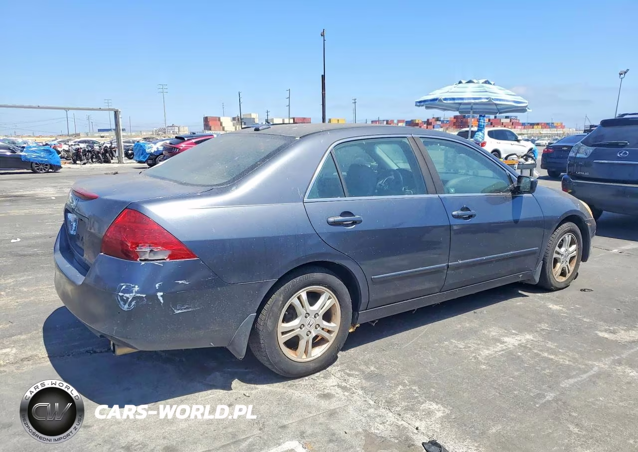 2007 Honda Accord Ex VIN:1HGCM56857A218503 - 3