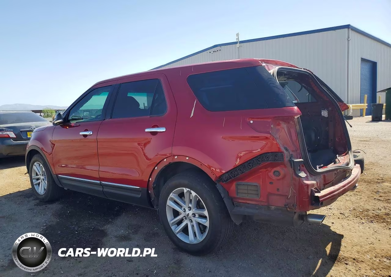 2015 Ford Explorer Xlt VIN:1FM5K7D83FGC69646 - 2