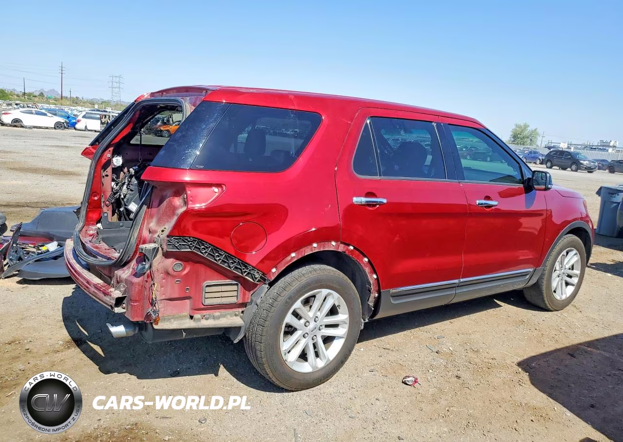 2015 Ford Explorer Xlt VIN:1FM5K7D83FGC69646 - 3