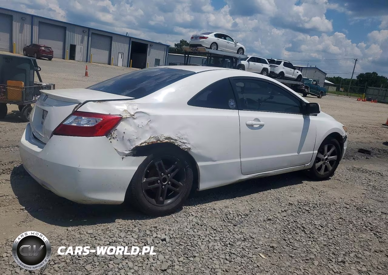 2007 Honda Civic Lx VIN:2HGFG12657H524765 - 3
