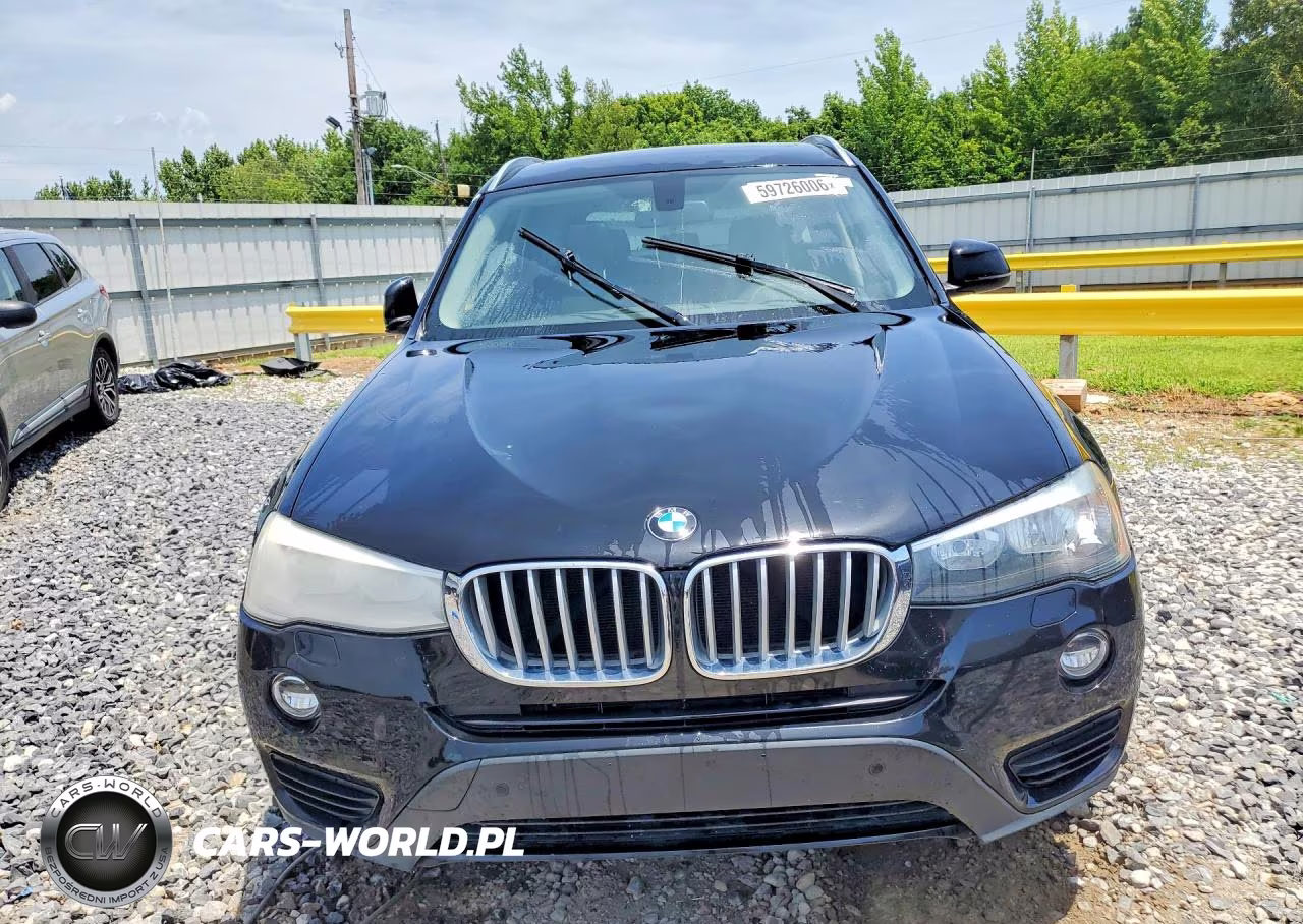 2017 BMW X3 xDrive28I VIN:5UXWX9C34H0T25499 - 5
