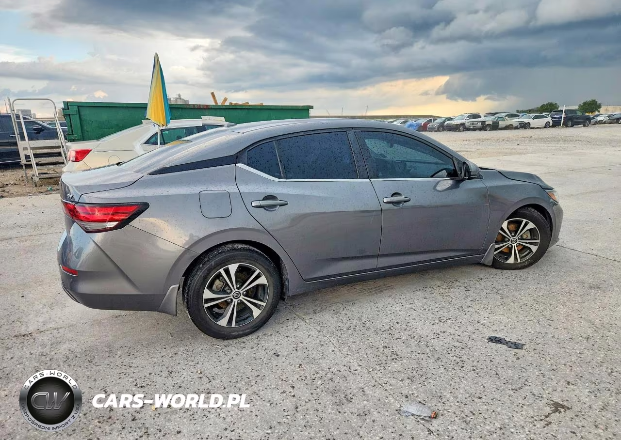 2020 Nissan Sentra Sv VIN:3N1AB8CV0LY233927 - 3