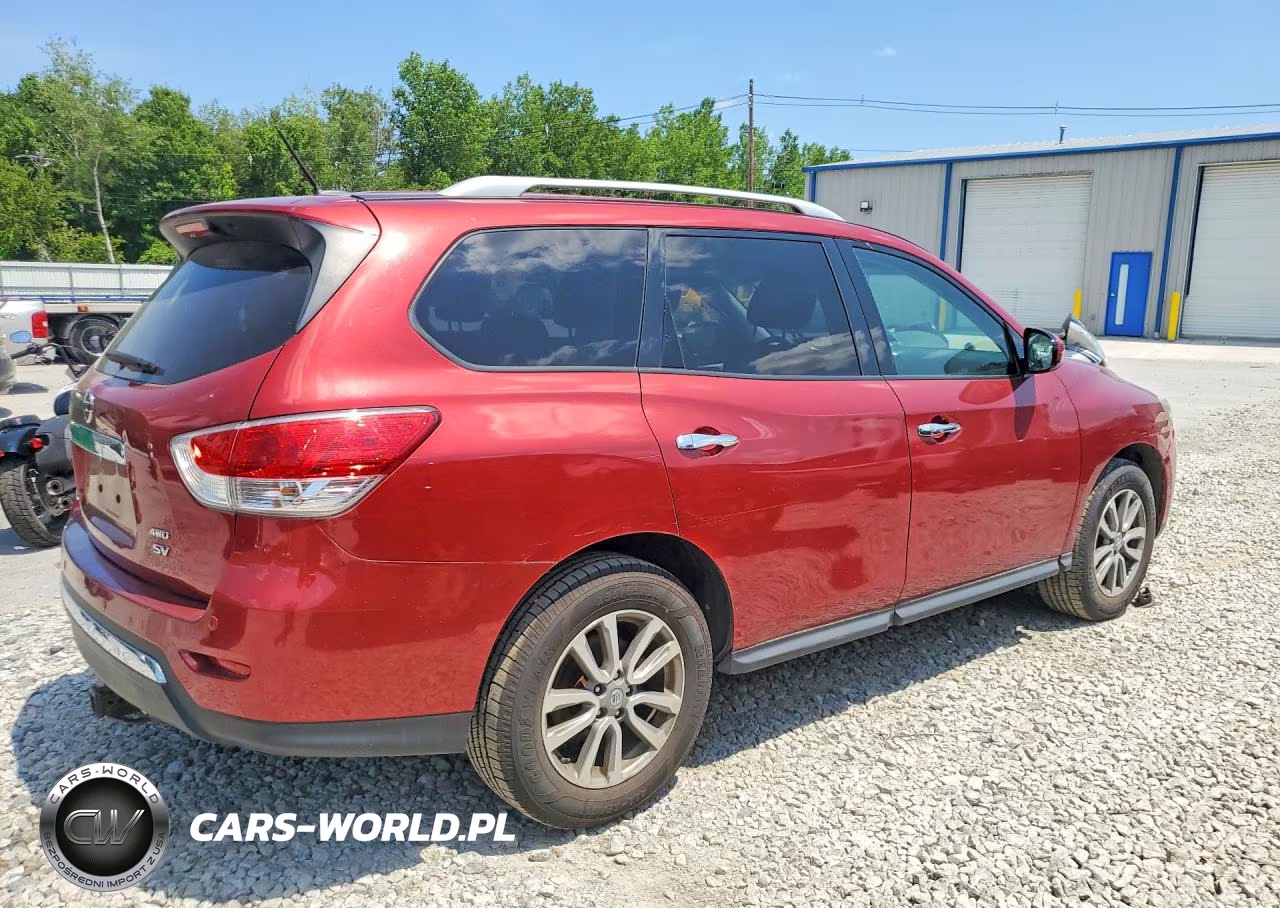 2016 Nissan Pathfinder Sv VIN:5N1AR2MM4GC655737 - 3
