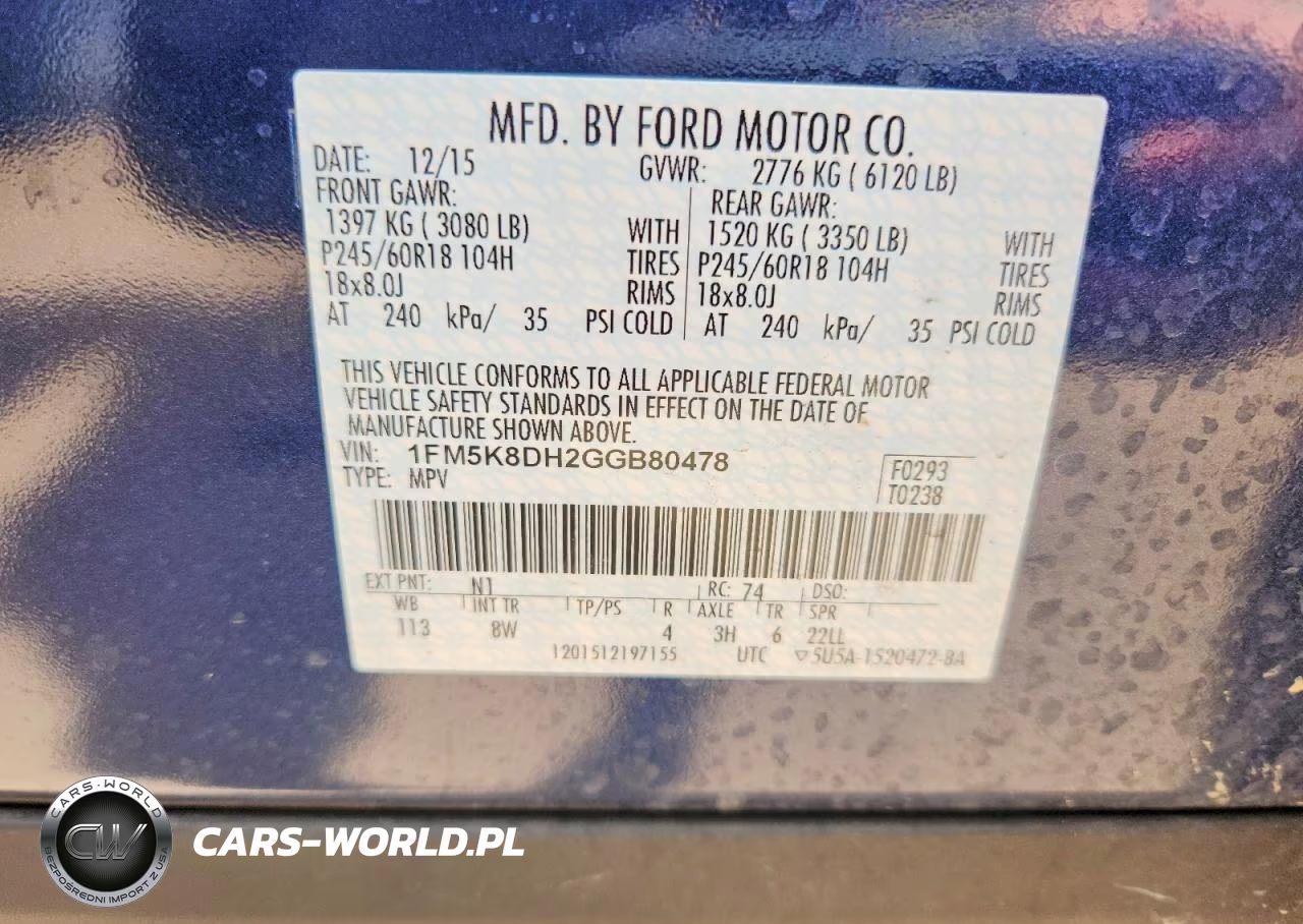 2016 Ford Explorer Xlt VIN:1FM5K8DH2GGB80478 - 13