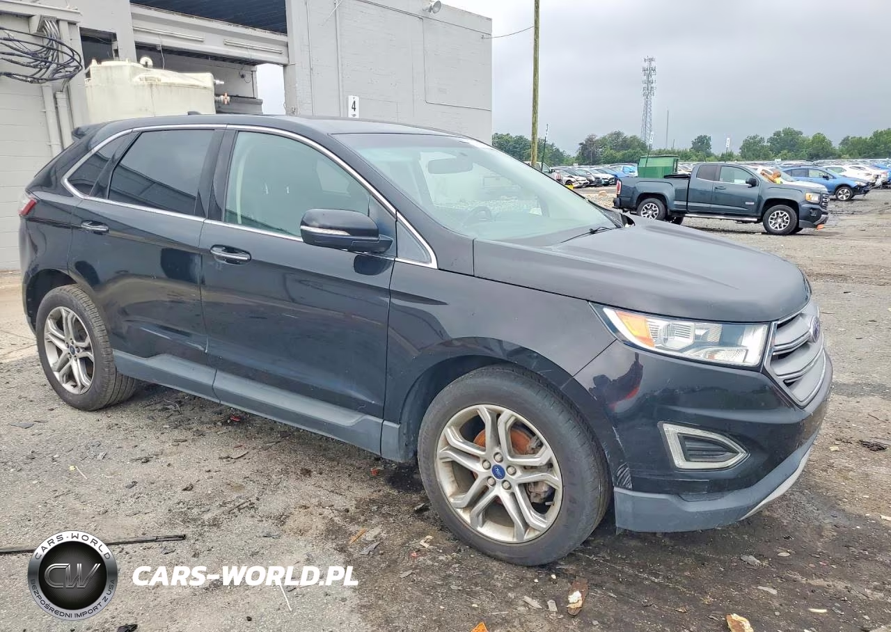 2016 Ford Edge Titanium VIN:2FMPK3K96GBB13364 - 4