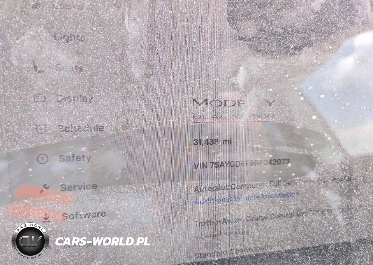2024 Tesla Model Y VIN:7SAYGDEF9RF042073 - 9