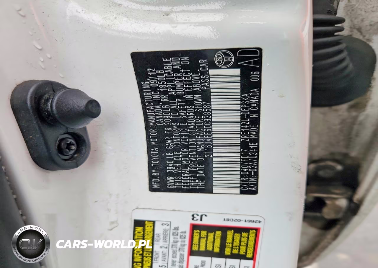 2013 Toyota Corolla L VIN:2T1BU4EE6DC938587 - 12