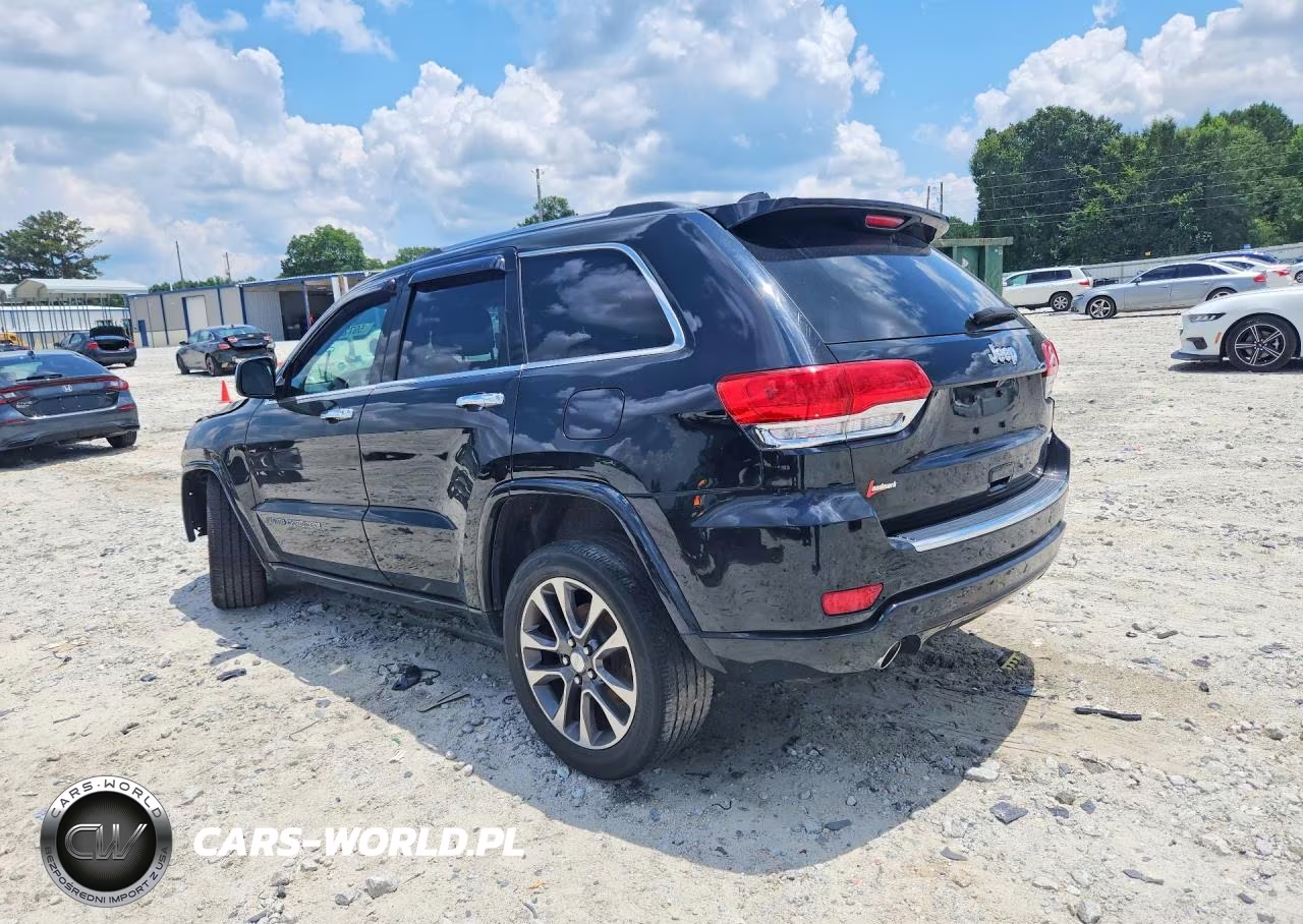 2017 Jeep Grand Cherokee Overland VIN:1C4RJECGXHC708745 - 2