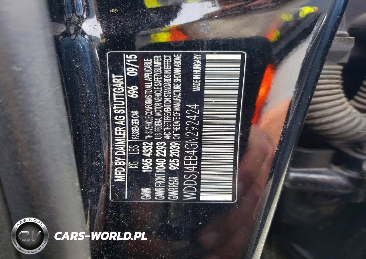 2016 Mercedes-Benz Cla 250 VIN:WDDSJ4EB4GN292424 - 12