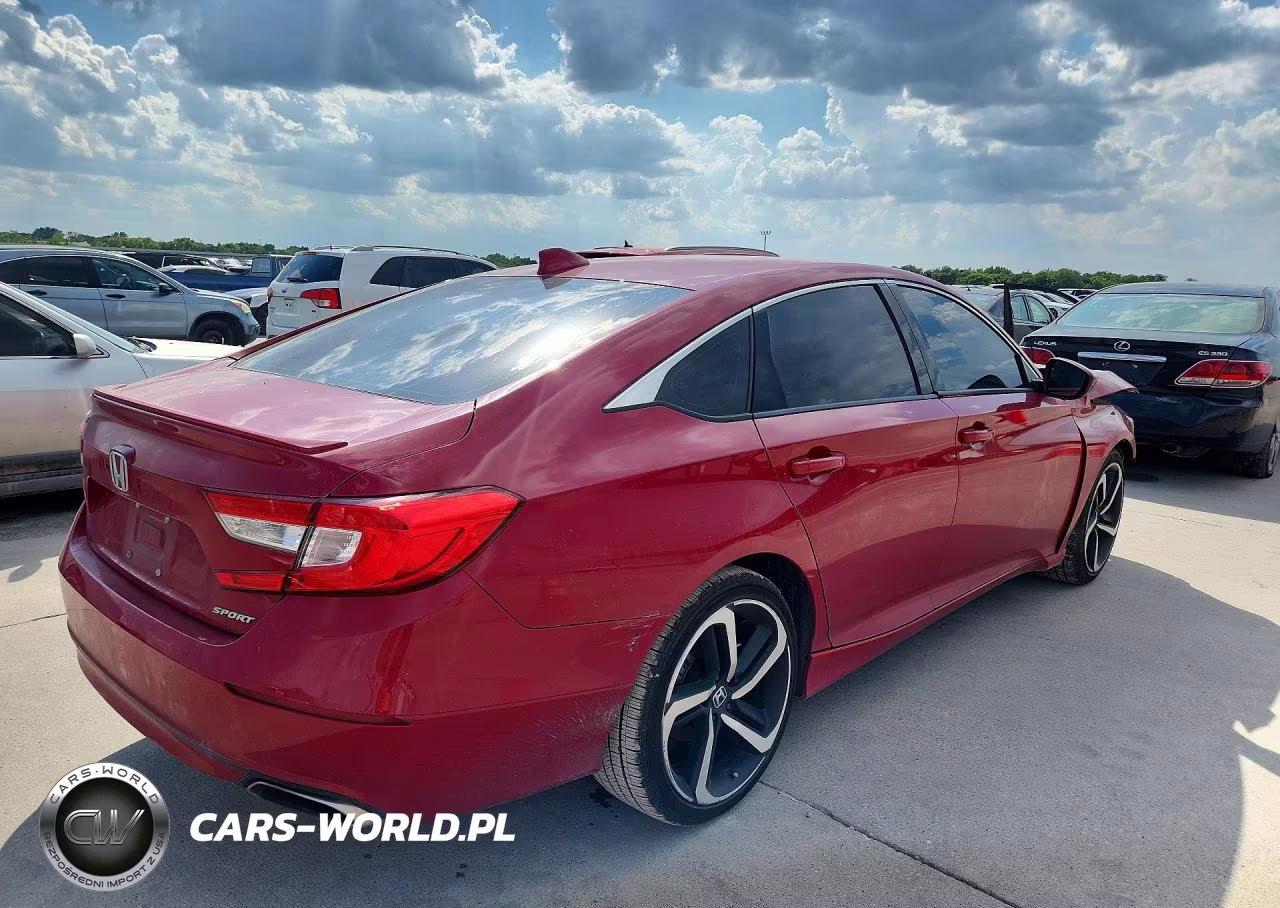 2018 Honda Accord Sport VIN:1HGCV1F37JA156491 - 3
