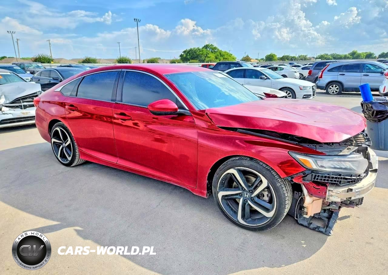 2018 Honda Accord Sport VIN:1HGCV1F37JA156491 - 4