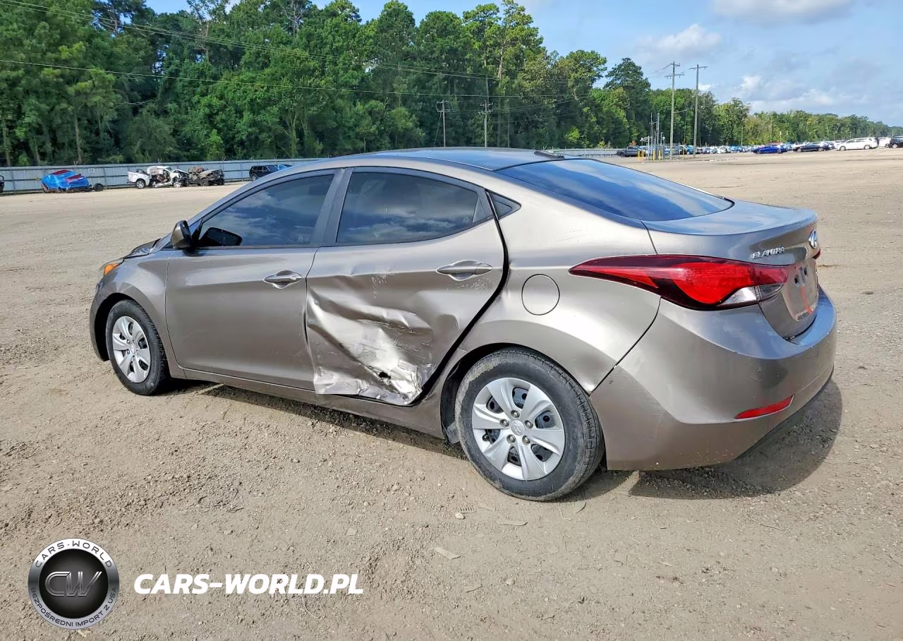 2016 Hyundai Elantra Se VIN:5NPDH4AEXGH776970 - 2