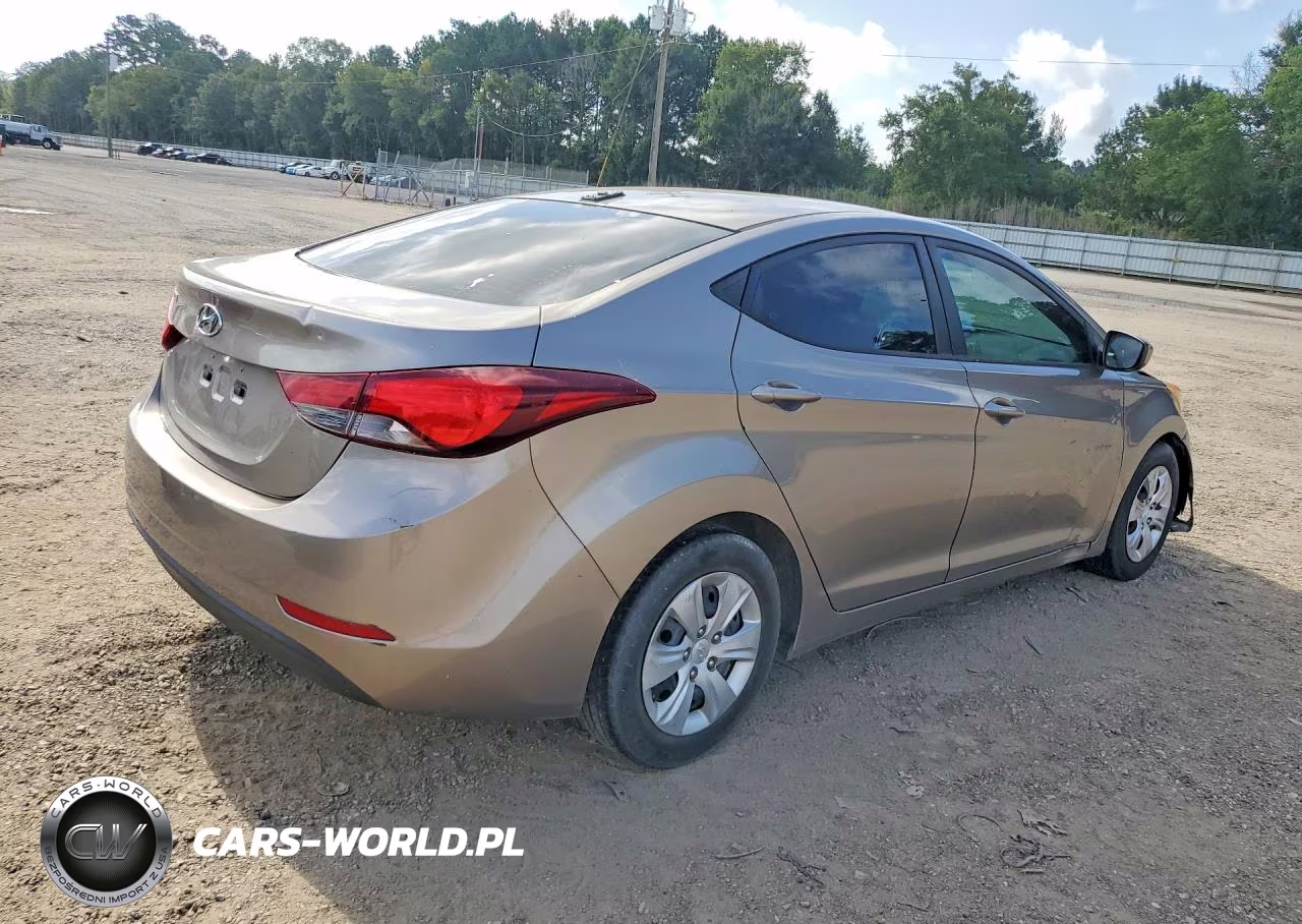 2016 Hyundai Elantra Se VIN:5NPDH4AEXGH776970 - 3