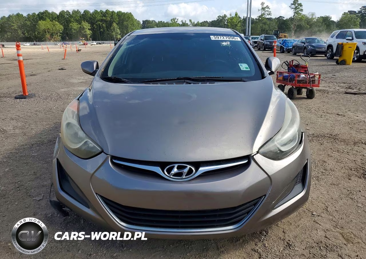 2016 Hyundai Elantra Se VIN:5NPDH4AEXGH776970 - 5