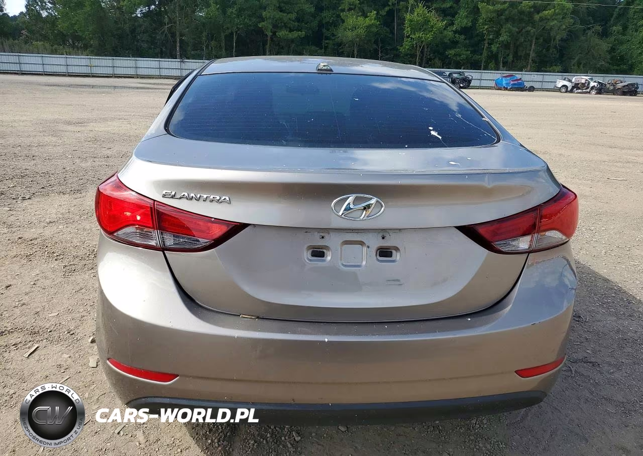 2016 Hyundai Elantra Se VIN:5NPDH4AEXGH776970 - 6