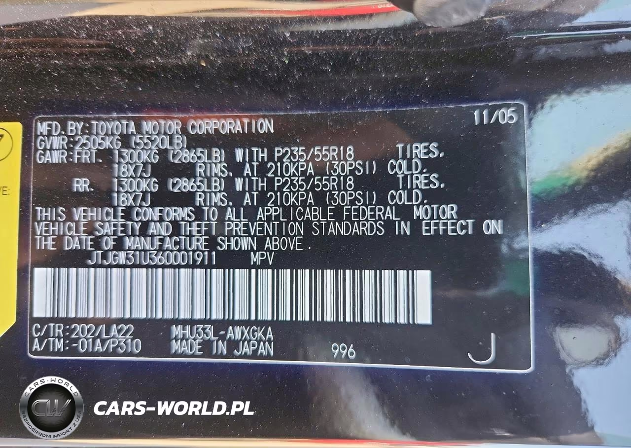 2006 Lexus Rx 400 VIN:JTJGW31U360001911 - 12