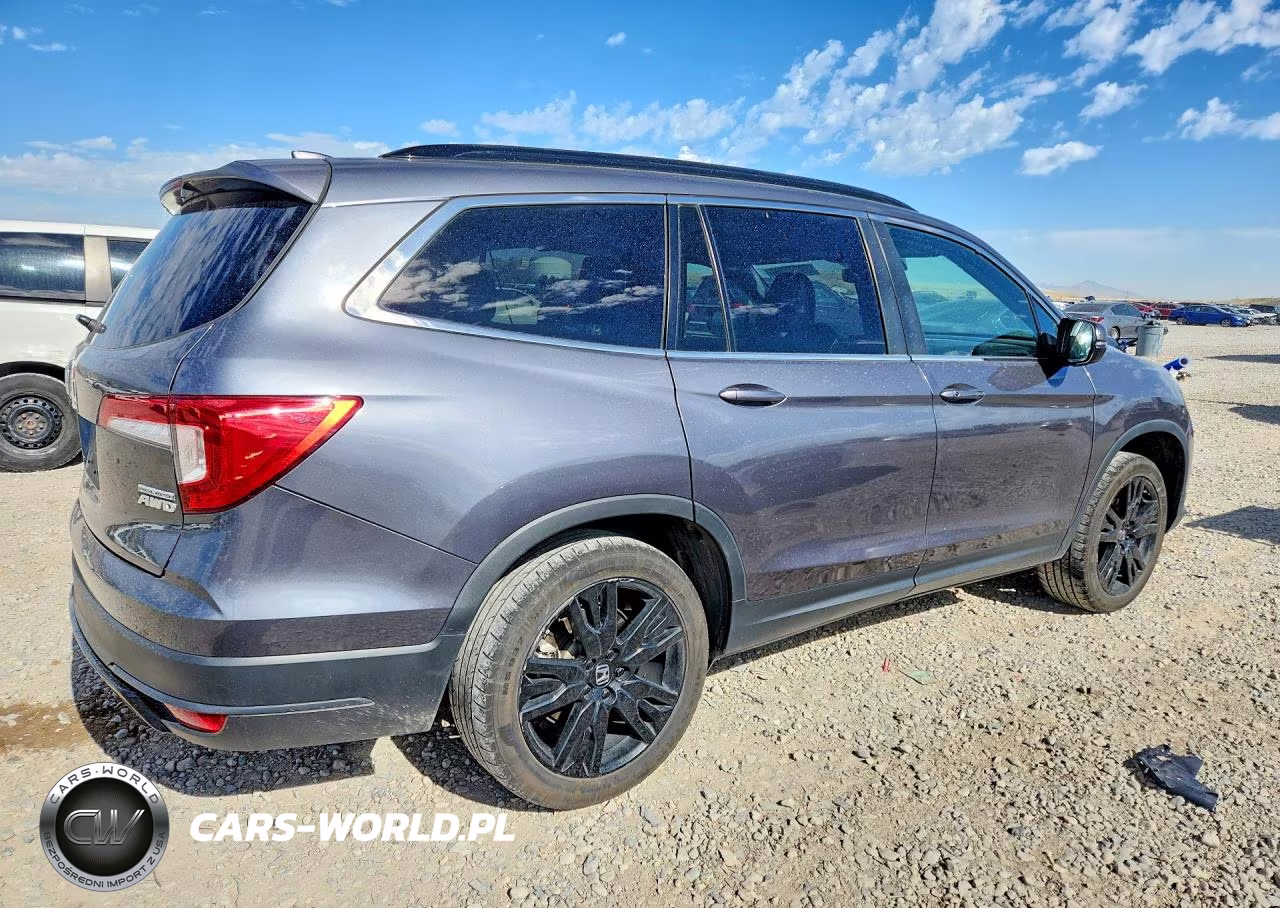 2022 Honda Pilot Se VIN:5FNYF6H23NB011688 - 3