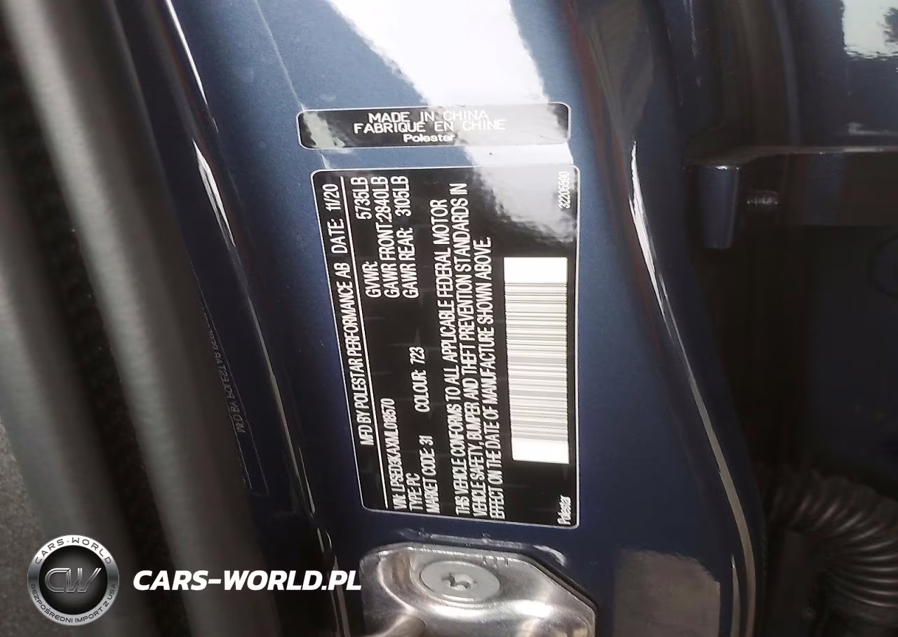 2021 Polestar 2 VIN:LPSED3KAXML018570 - 12