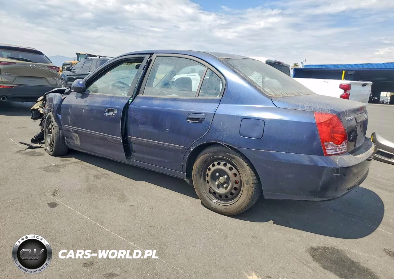 2004 Hyundai Elantra Gls VIN:KMHDN46D14U909363 - 2