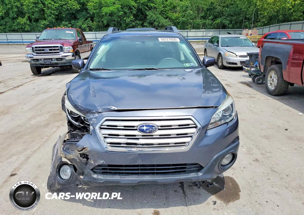 2017 Subaru Outback 2.5I Premium VIN:4S4BSACC8H3436521 - 5