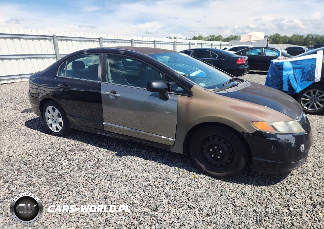 2007 Honda Civic Lx VIN:2HGFA165X7H311734 - 4