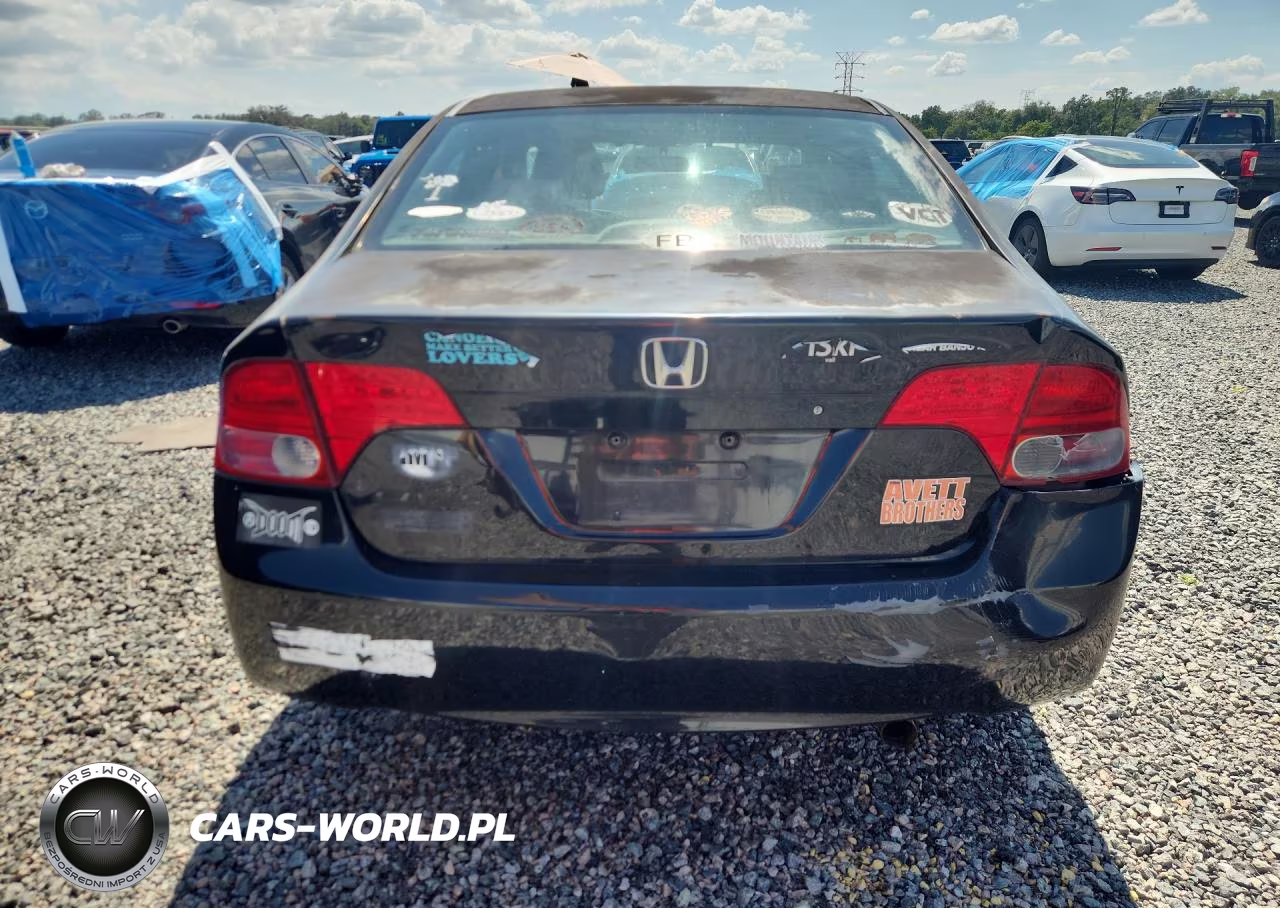 2007 Honda Civic Lx VIN:2HGFA165X7H311734 - 6