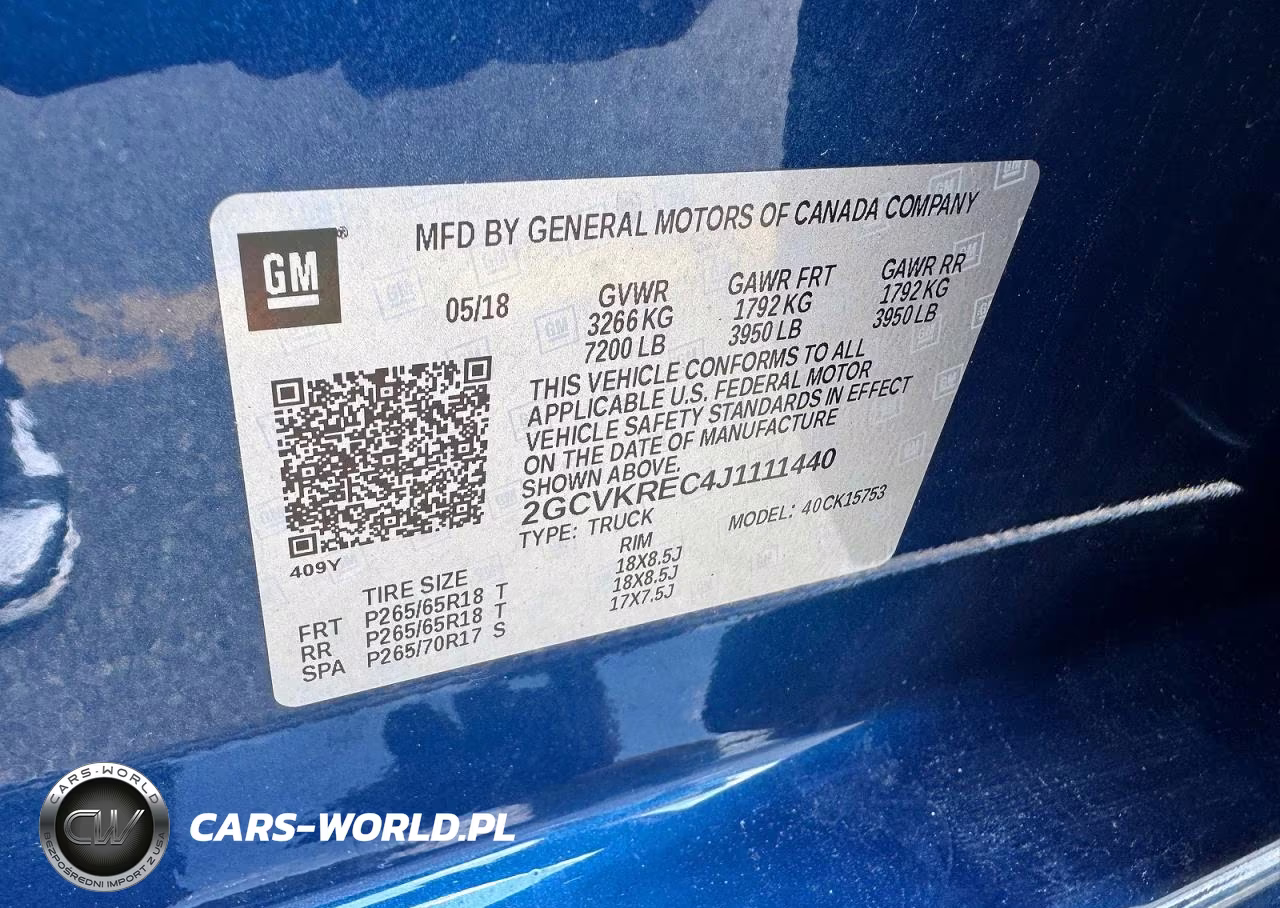 2018 Chevrolet Silverado K1500 Lt VIN:2GCVKREC4J1111440 - 10