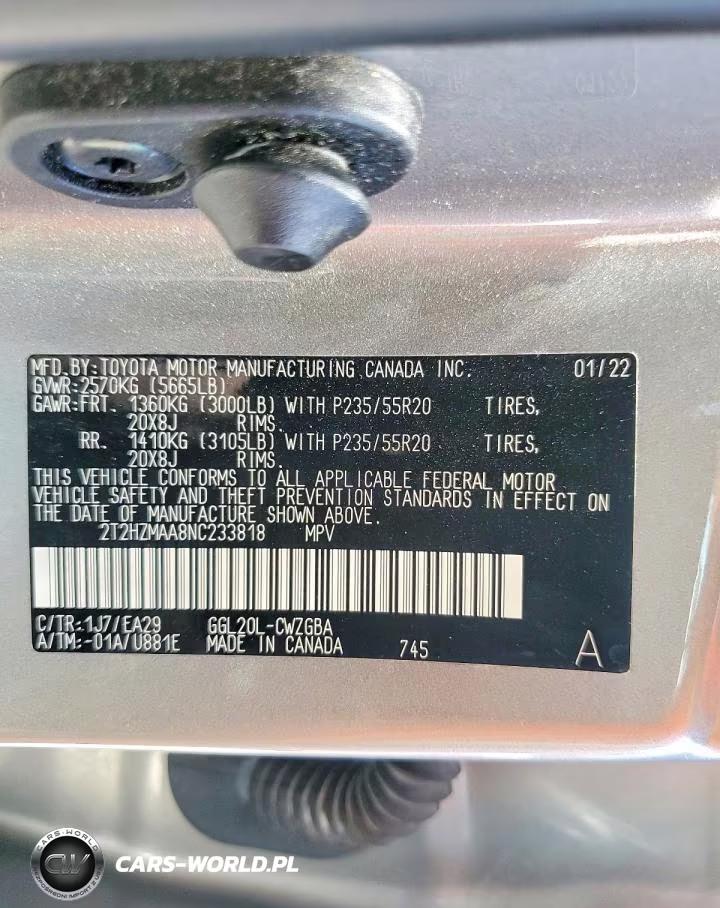 2022 Lexus Rx 350 VIN:2T2HZMAA8NC233818 - 13
