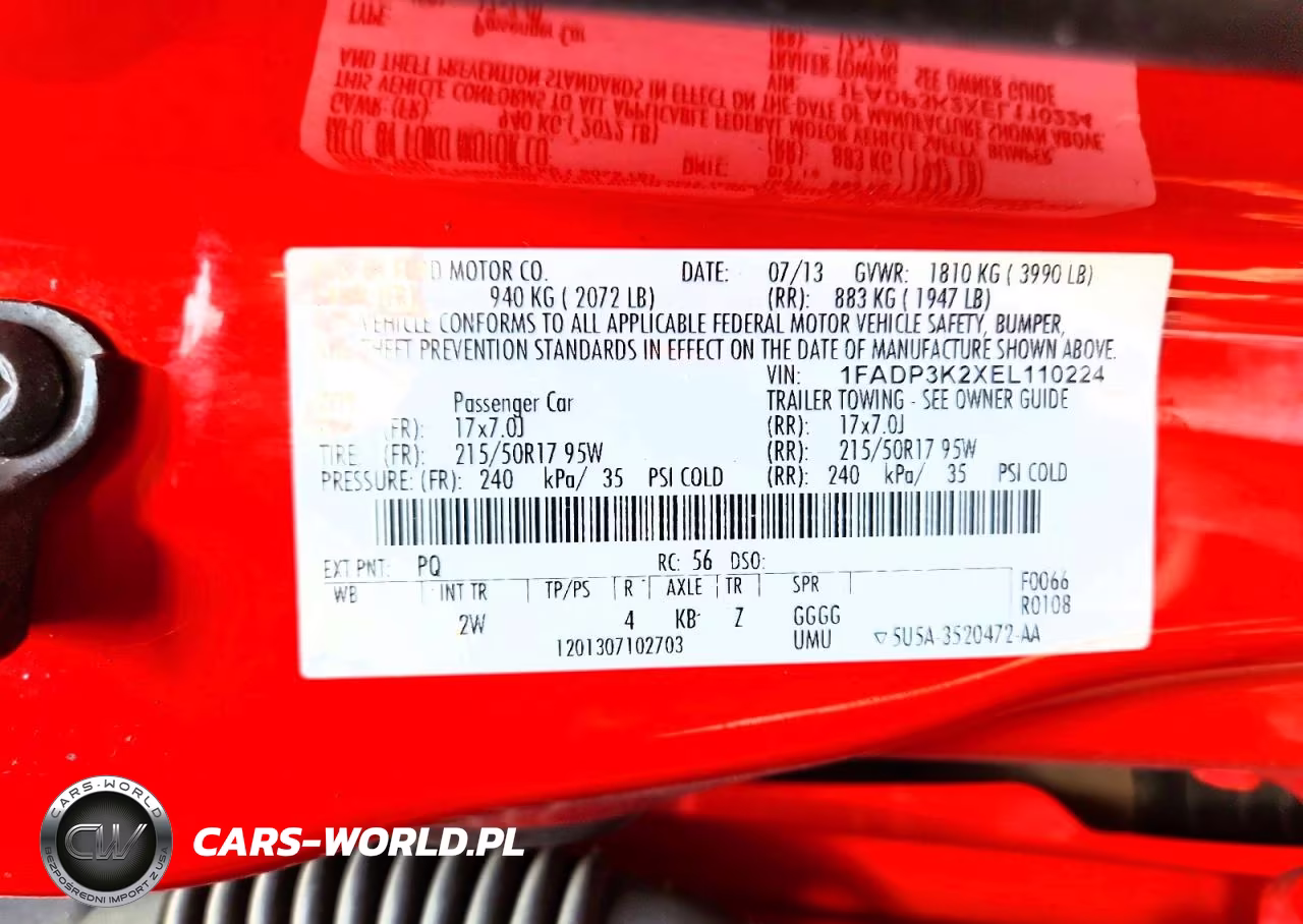 2014 Ford Focus Se VIN:1FADP3K2XEL110224 - 13