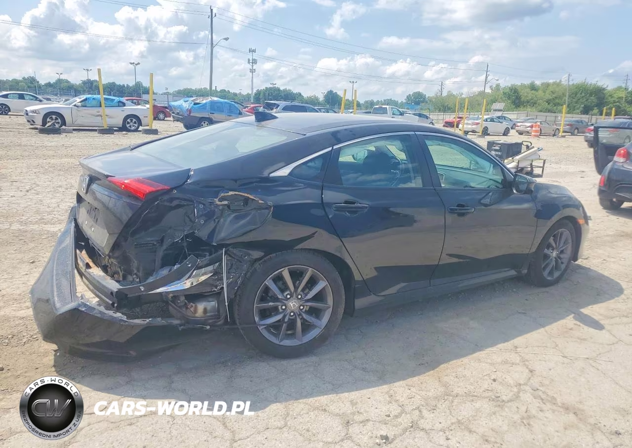 2020 Honda Civic Exl VIN:19XFC1F73LE015745 - 3