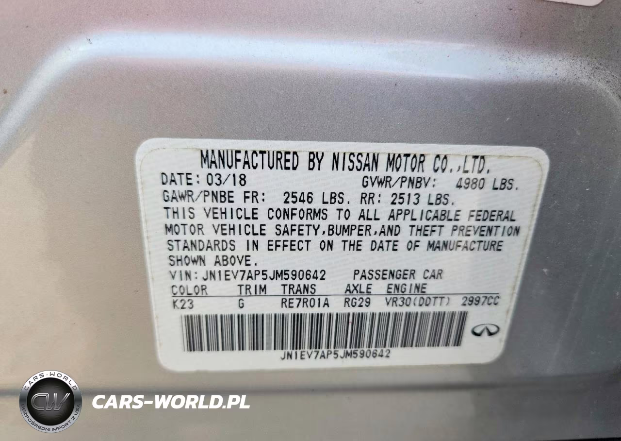 2018 Infiniti Q50 3.0T Luxe VIN:JN1EV7AP5JM590642 - 12