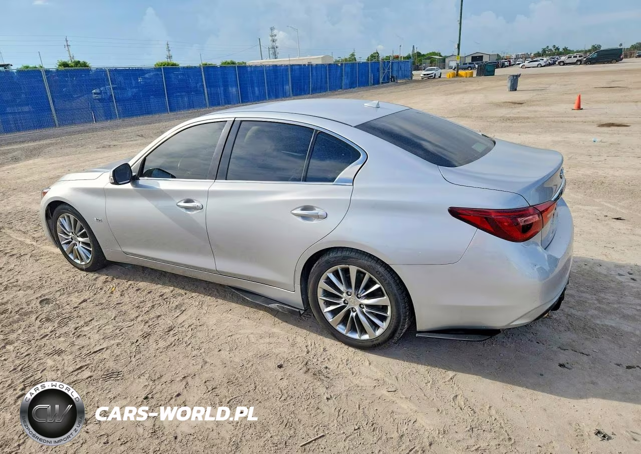 2018 Infiniti Q50 3.0T Luxe VIN:JN1EV7AP5JM590642 - 2