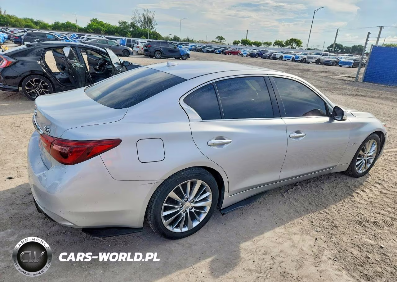 2018 Infiniti Q50 3.0T Luxe VIN:JN1EV7AP5JM590642 - 3