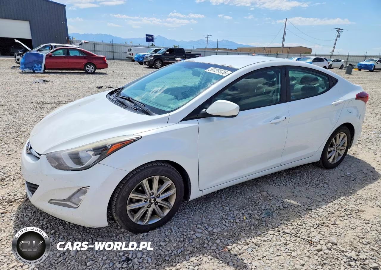 2015 Hyundai Elantra Se – zdjęcie 1 z 12
