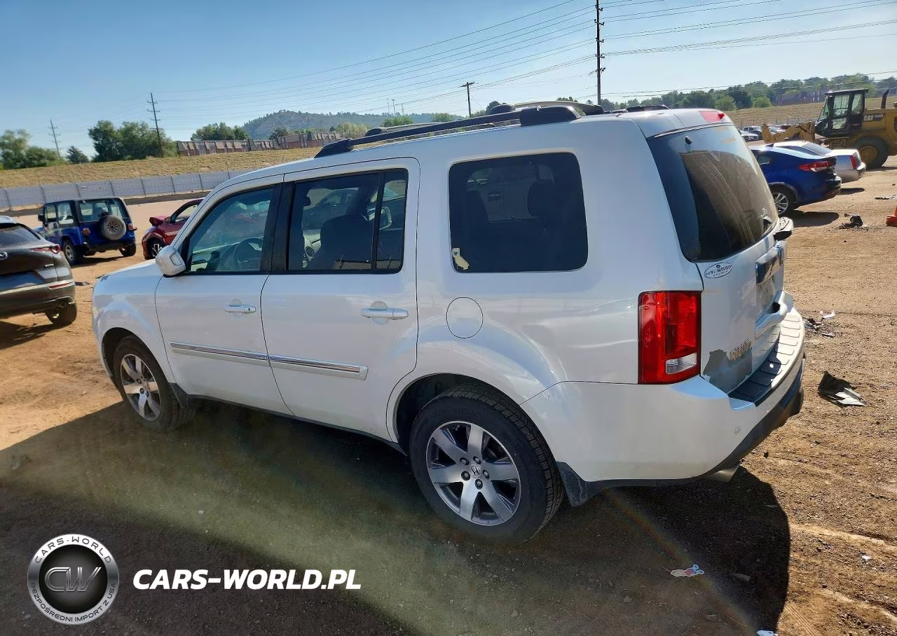 2014 Honda Pilot Touring VIN:5FNYF3H9XEB001509 - 2