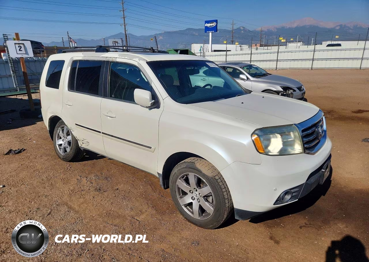 2014 Honda Pilot Touring VIN:5FNYF3H9XEB001509 - 4