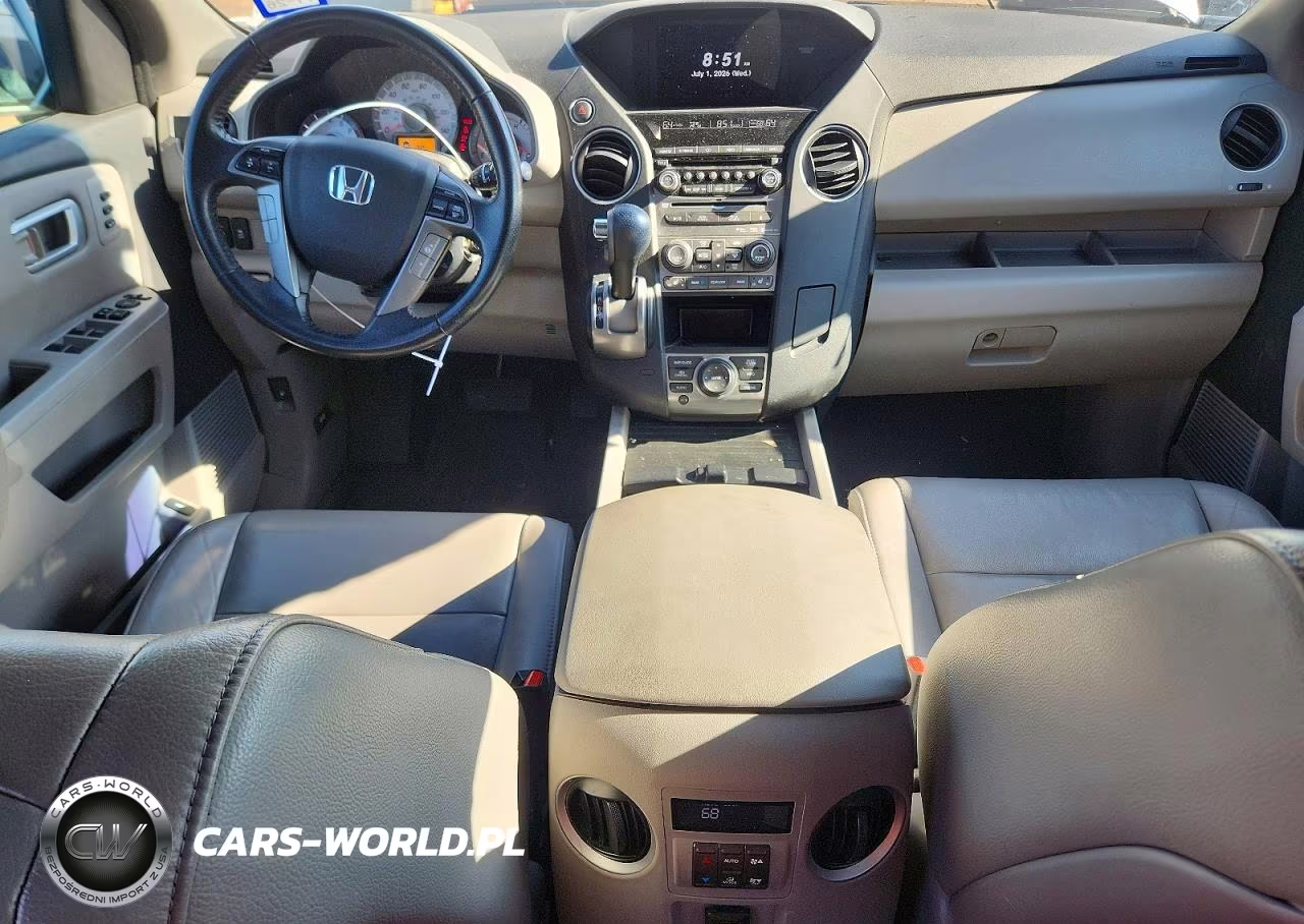 2014 Honda Pilot Touring VIN:5FNYF3H9XEB001509 - 8