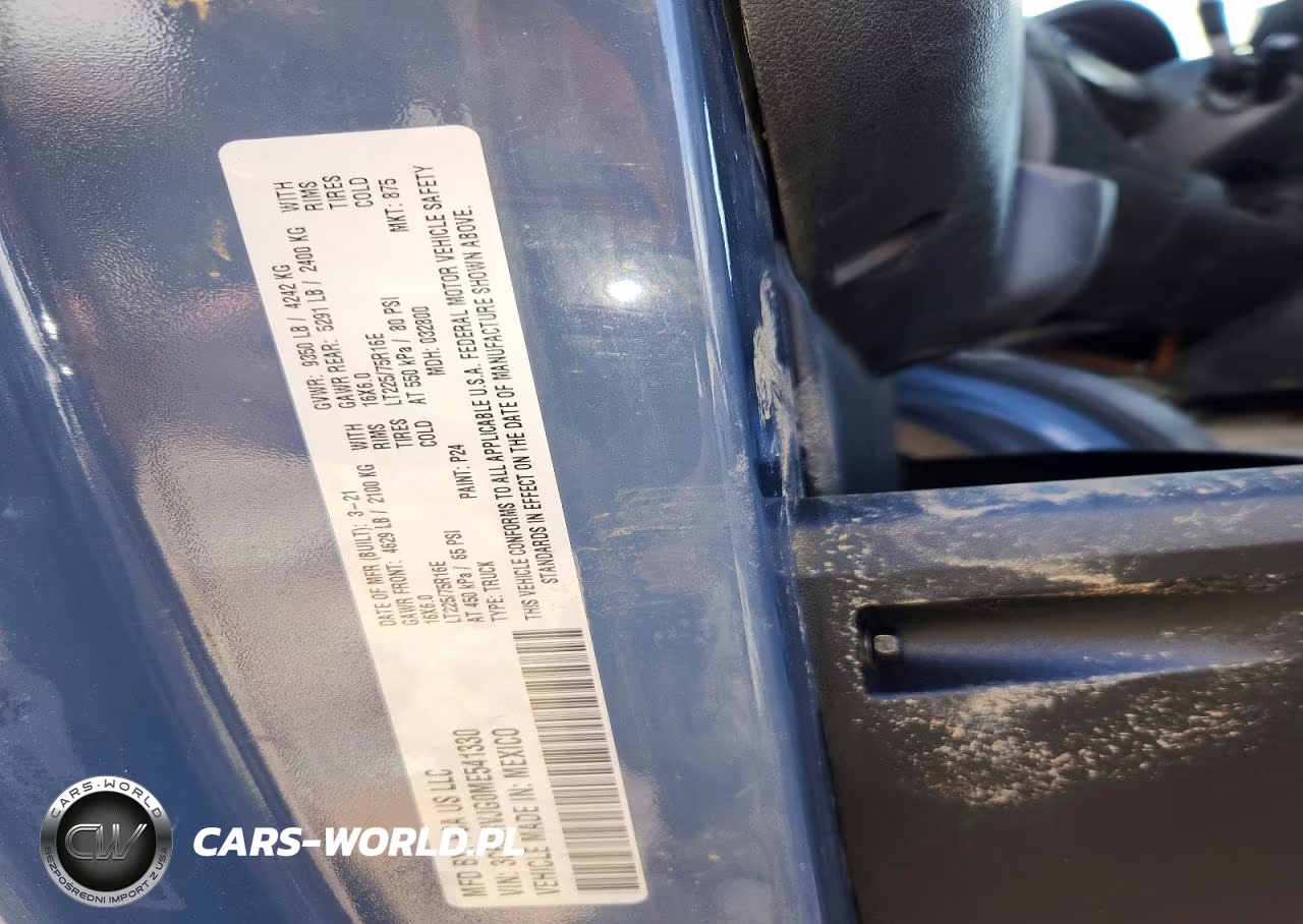 2021 Ram Promaster 3500 3500 High VIN:3C6MRVJG0ME541330 - 13