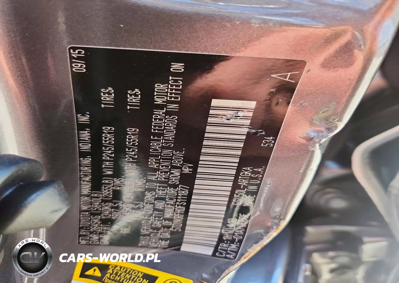 2015 Toyota Highlander Limited VIN:5TDYKRFH0FS111877 - 13