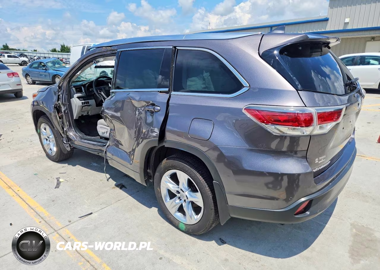 2015 Toyota Highlander Limited VIN:5TDYKRFH0FS111877 - 2