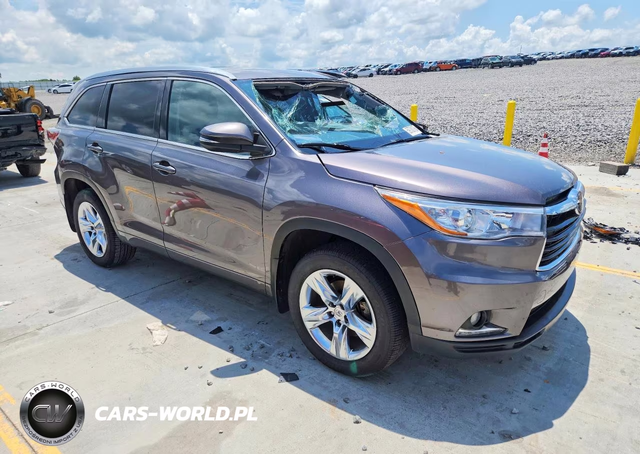 2015 Toyota Highlander Limited VIN:5TDYKRFH0FS111877 - 4