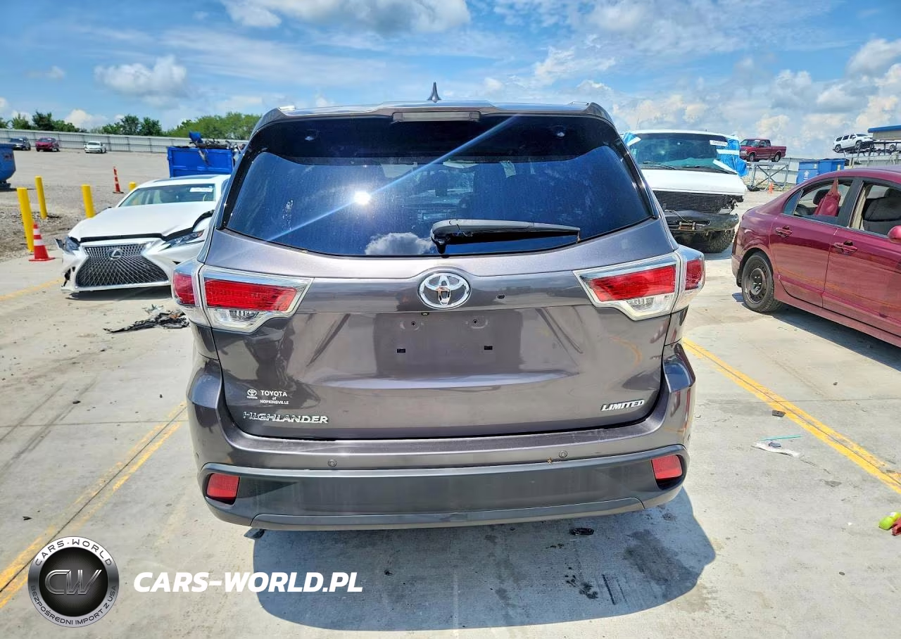 2015 Toyota Highlander Limited VIN:5TDYKRFH0FS111877 - 6