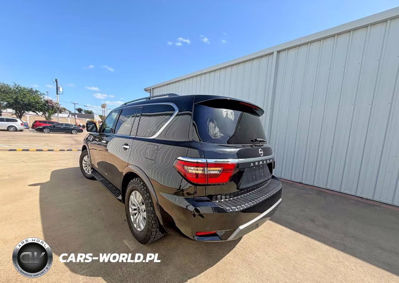 2021 Nissan Armada Sv VIN:JN8AY2AC6M9145552 - 3