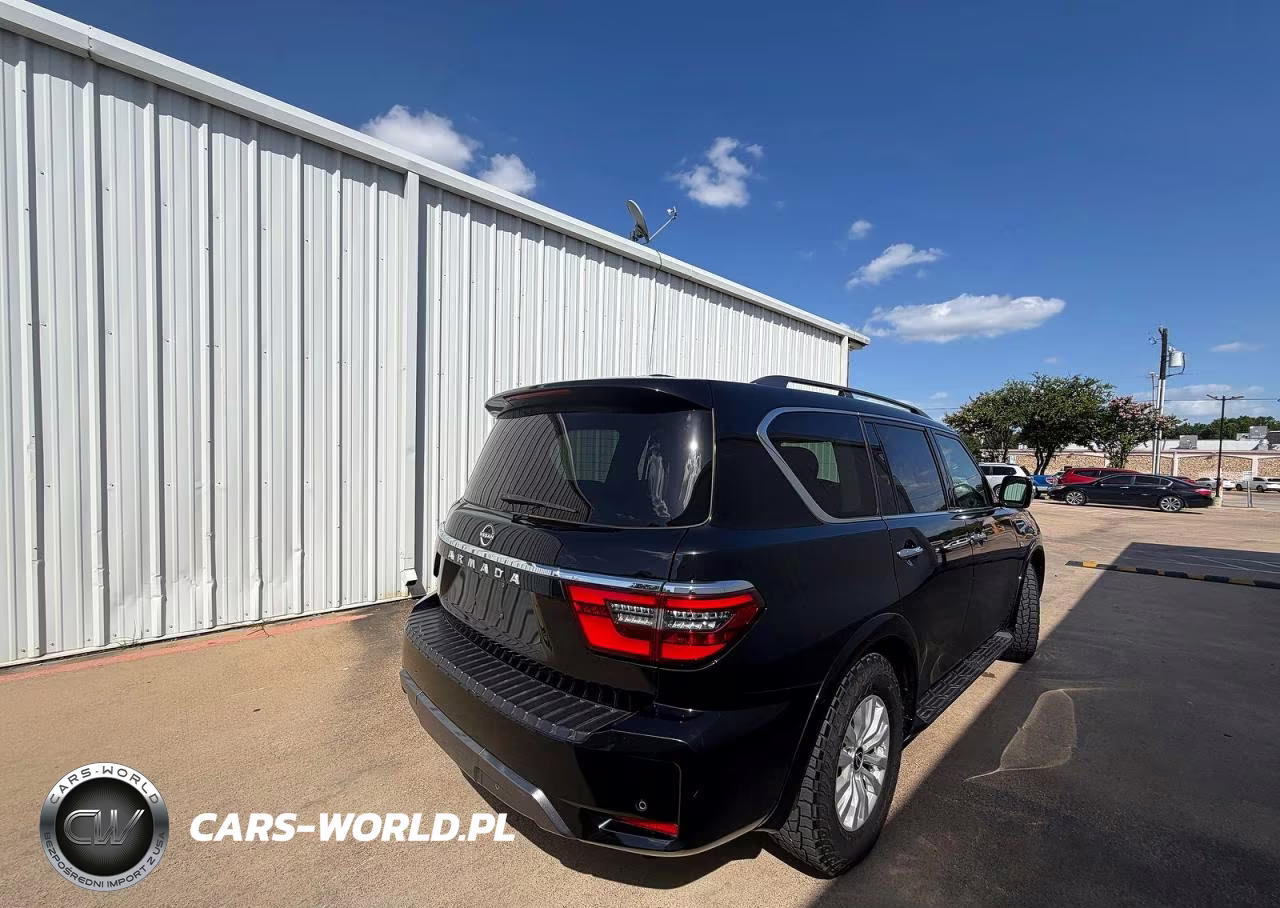 2021 Nissan Armada Sv VIN:JN8AY2AC6M9145552 - 4