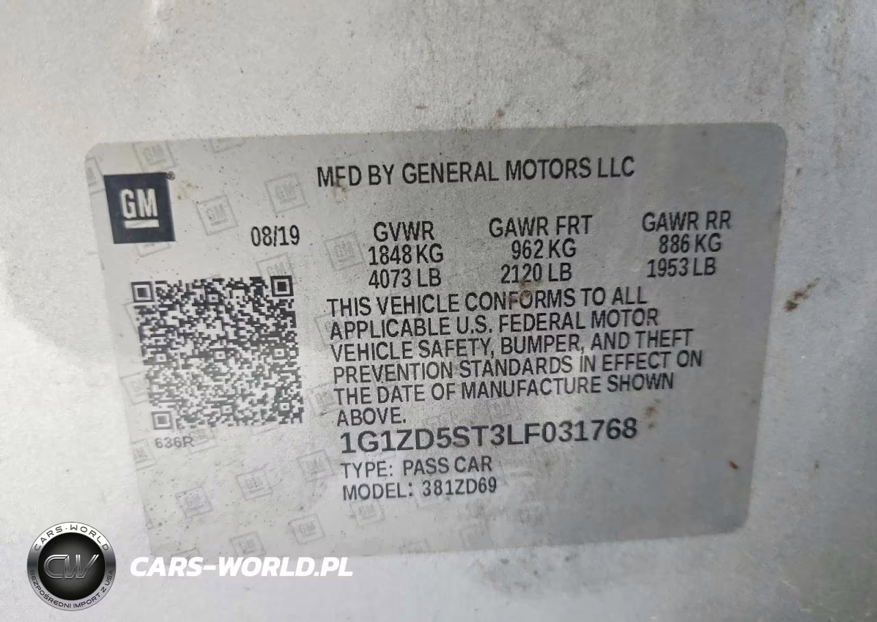 2020 Chevrolet Malibu Lt VIN:1G1ZD5ST3LF031768 - 12
