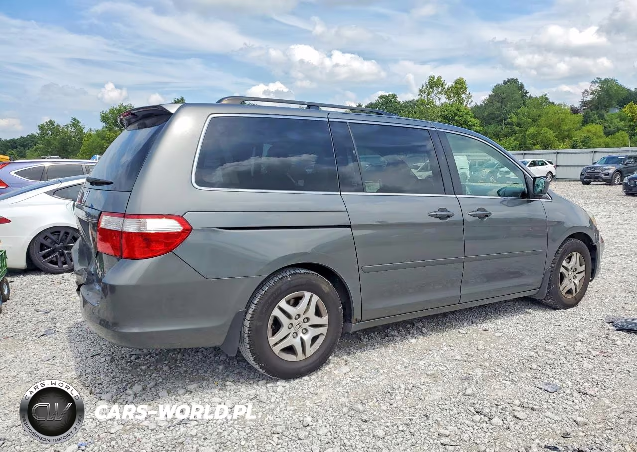 2007 Honda Odyssey Ex VIN:5FNRL384X7B459247 - 3