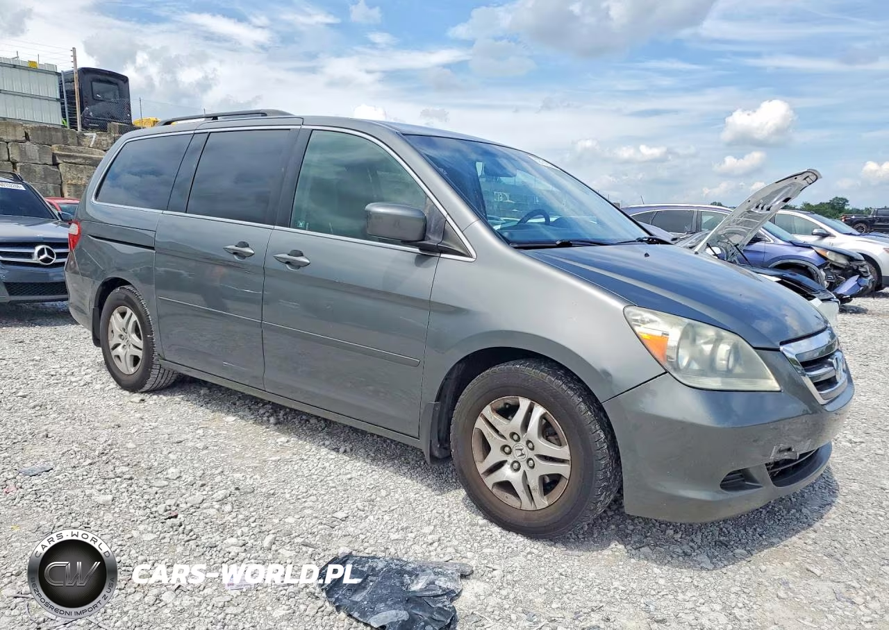 2007 Honda Odyssey Ex VIN:5FNRL384X7B459247 - 4
