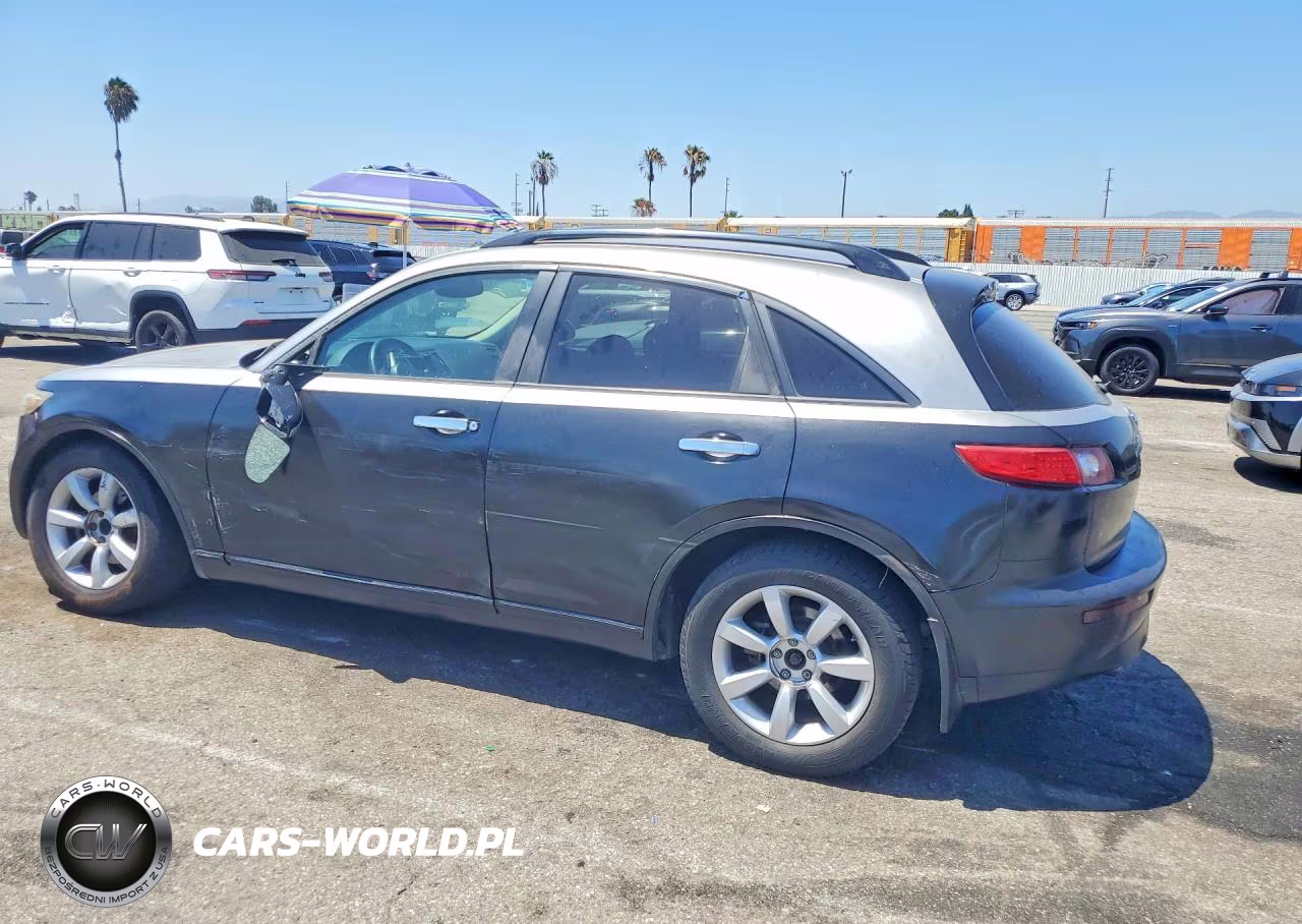 2005 Infiniti Fx35 Base VIN:JNRAS08U25X104025 - 2