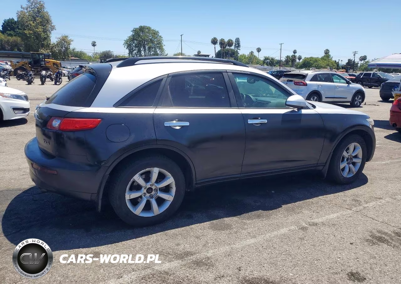 2005 Infiniti Fx35 Base VIN:JNRAS08U25X104025 - 3